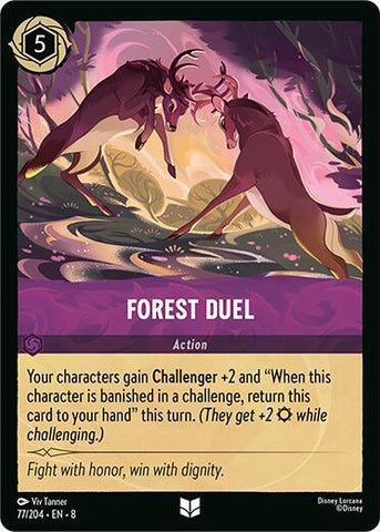 Forest Duel (Reign of Jafar)(8-077/204)(U)