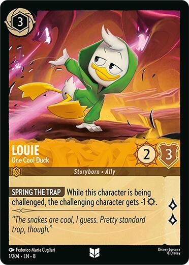 Louie - One Cool Duck (Reign of Jafar)(8-001/204)(U)