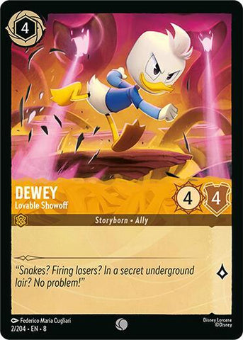Dewey - Lovable Showoff (Reign of Jafar)(8-002/204)(C)