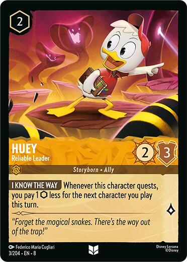 Huey - Reliable Leader (Reign of Jafar)(8-003/204)(U)