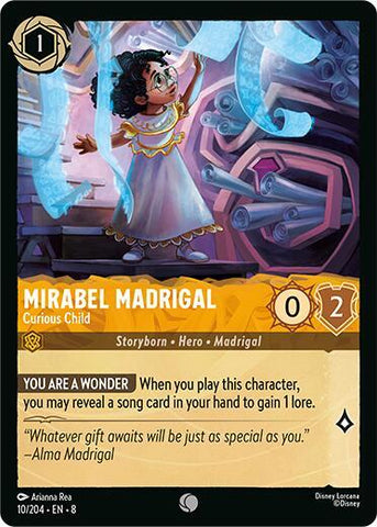 Mirabel Madrigal - Curious Child (Reign of Jafar)(8-010/204)(C)