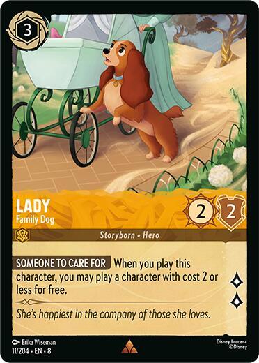 Lady - Family Dog (Reign of Jafar)(8-011/204)(R)
