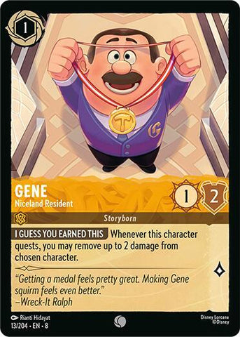 Gene - Niceland Resident (Reign of Jafar)(8-013/204)(C)