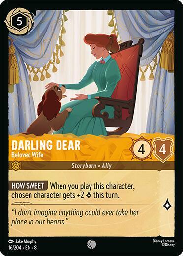 Darling Dear - Beloved Wife - Cold Foil (Reign of Jafar)(8-016/204)(C)