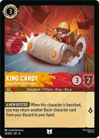 King Candy - Sugar Rush Nightmare (Reign of Jafar)(8-023/204)(U)