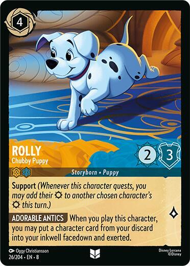 Rolly - Chubby Puppy (Reign of Jafar)(8-026/204)(U)