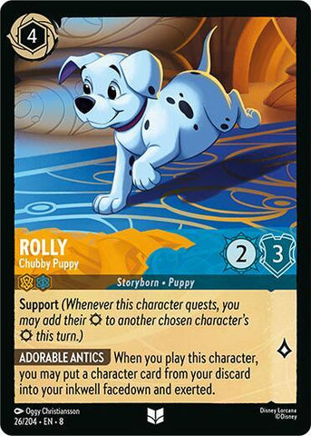 Rolly - Chubby Puppy - Cold Foil (Reign of Jafar)(8-026/204)(U)