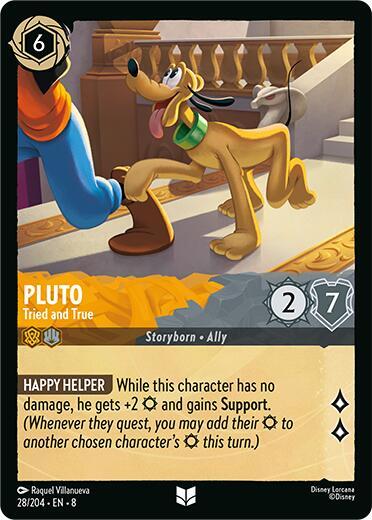 Pluto - Tried and True - Cold Foil (Reign of Jafar)(8-028/204)(U)
