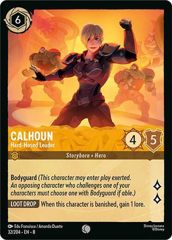 Calhoun - Hard-Nosed Leader (Reign of Jafar)(8-032/204)(C)
