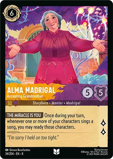 Alma Madrigal - Accepting Grandmother (Reign of Jafar)(8-034/204)(U)
