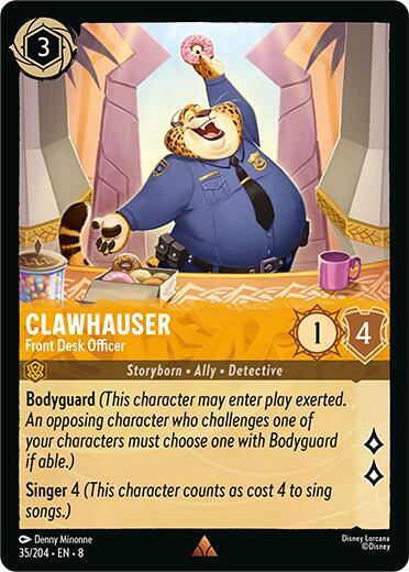 Clawhauser - Front Desk Officer (Reign of Jafar)(8-035/204)(R)