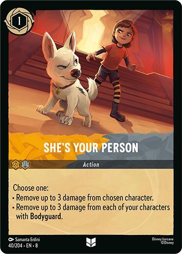 She's Your Person - Cold Foil (Reign of Jafar)(8-040/204)(U)