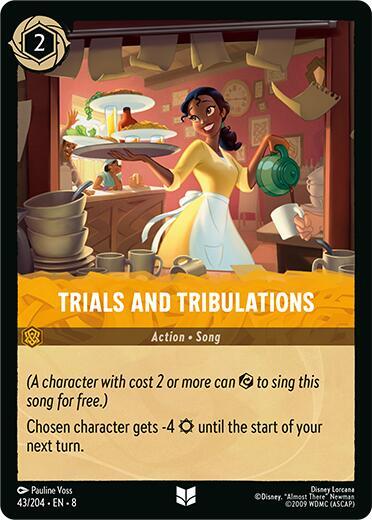 Trials and Tribulations - Cold Foil (Reign of Jafar)(8-043/204)(U)