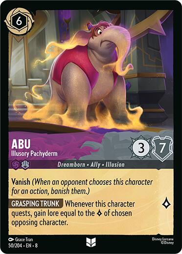 Abu - Illusory Pachyderm - Cold Foil (Reign of Jafar)(8-050/204)(U)