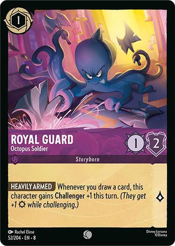 Royal Guard - Octopus Soldier (Reign of Jafar)(8-052/204)(C)