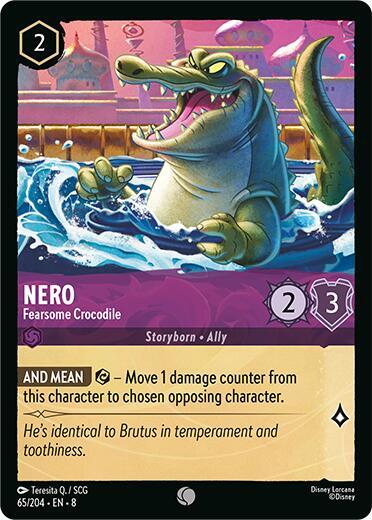 Nero - Fearsome Crocodile (Reign of Jafar)(8-065/204)(C)