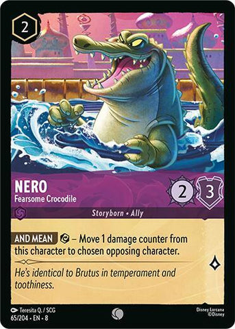 Nero - Fearsome Crocodile (Reign of Jafar)(8-065/204)(C)