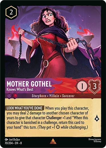 Mother Gothel - Knows What's Best (Reign of Jafar)(8-070/204)(R)
