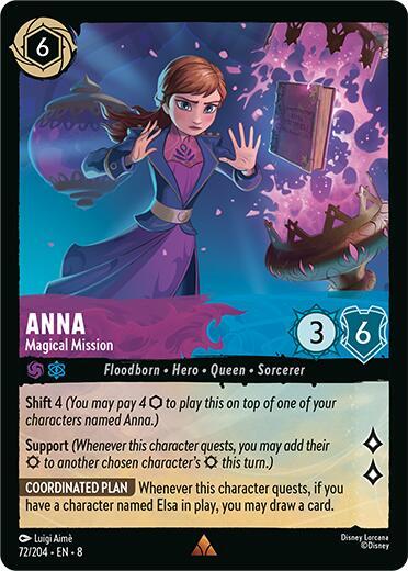 Anna - Magical Mission (Reign of Jafar)(8-072/204)(R)