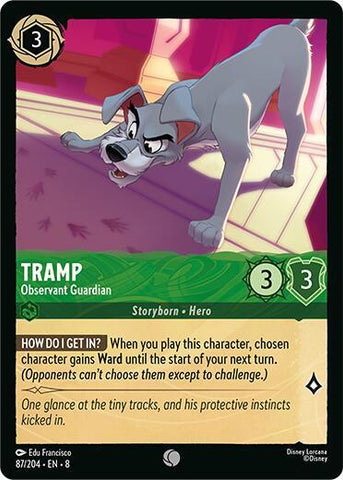 Tramp - Observant Guardian (Reign of Jafar)(8-087/204)(C)