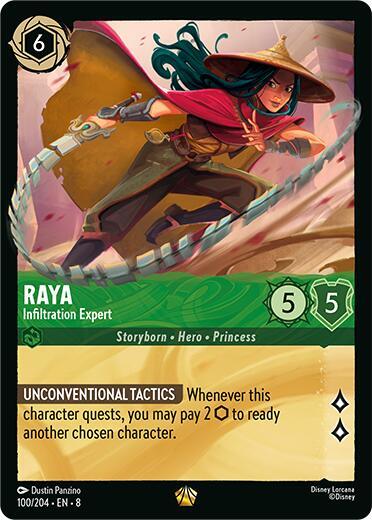 Raya - Infiltration Expert (Reign of Jafar)(8-100/204)(L)