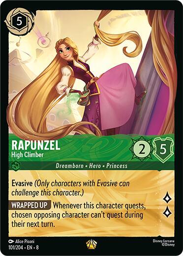 Rapunzel - High Climber (Reign of Jafar)(8-101/204)(L)