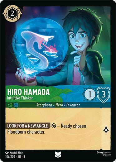 Hiro Hamada - Intuitive Thinker (Reign of Jafar)(8-106/204)(U)