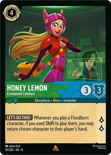 Honey Lemon - Costumed Catalyst (Reign of Jafar)(8-111/204)(R)