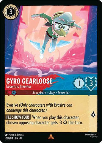 Gyro Gearloose - Eccentric Inventor (Reign of Jafar)(8-123/204)(R)