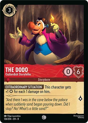 The Dodo - Outlandish Storyteller - Cold Foil (Reign of Jafar)(8-126/204)(C)