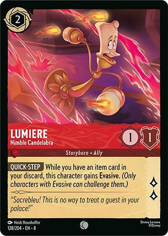 Lumiere - Nimble Candelabra (Reign of Jafar)(8-128/204)(C)