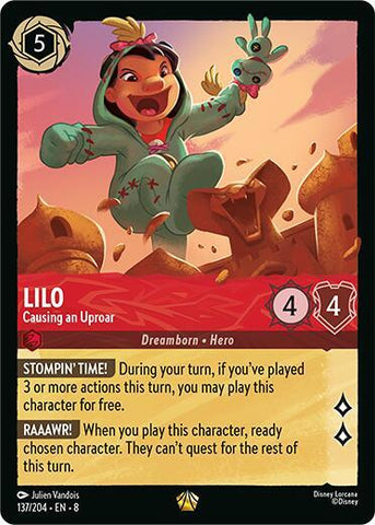 Lilo - Causing an Uproar (Reign of Jafar)(8-137/204)(L)