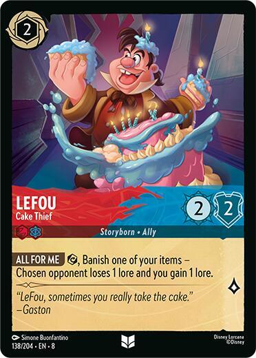 LeFou - Cake Thief (Reign of Jafar)(8-138/204)(U)