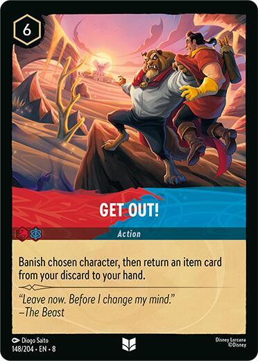 Get Out! - Cold Foil (Reign of Jafar)(8-148/204)(U)