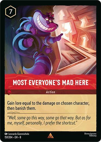 Most Everyone's Mad Here (Reign of Jafar)(8-151/204)(R)