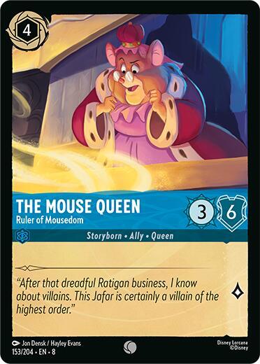 The Mouse Queen - Ruler of Mousedom - Cold Foil (Reign of Jafar)(8-153/204)(C)