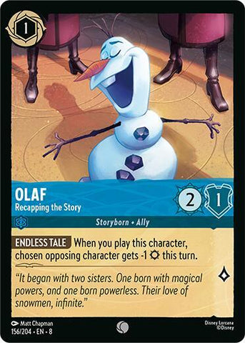 Olaf - Recapping the Story (Reign of Jafar)(8-156/204)(C)