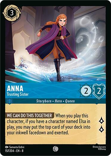 Anna - Trusting Sister (Reign of Jafar)(8-157/204)(C)