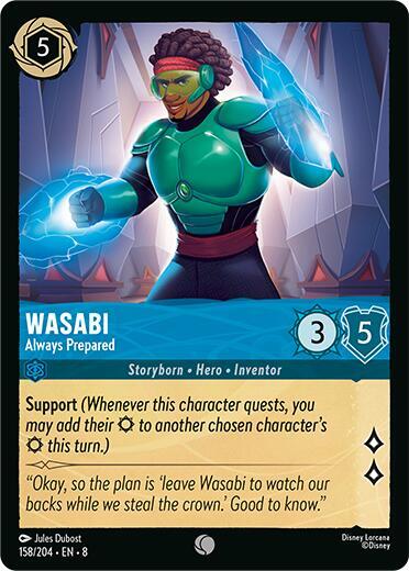 Wasabi - Always Prepared (Reign of Jafar)(8-158/204)(C)