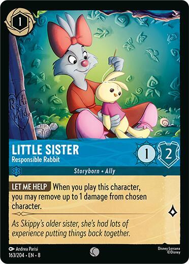 Little Sister - Responsible Rabbit (Reign of Jafar)(8-163/204)(C)