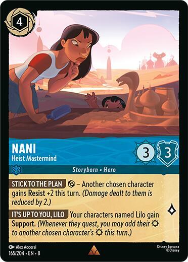 Nani - Heist Mastermind (Reign of Jafar)(8-165/204)(R)