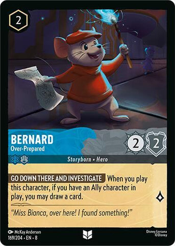 Bernard - Over-Prepared (Reign of Jafar)(8-169/204)(U)