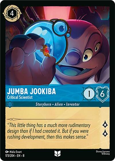 Jumba Jookiba - Critical Scientist (Reign of Jafar)(8-173/204)(U)