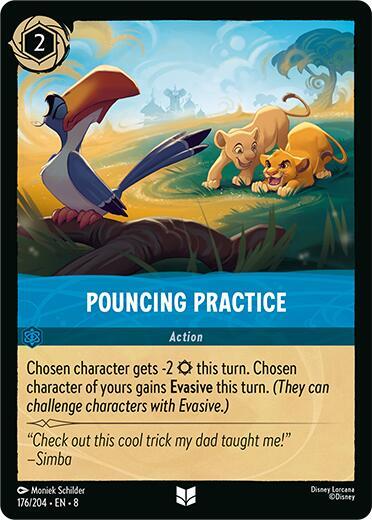 Pouncing Practice (Reign of Jafar)(8-176/204)(U)