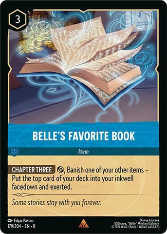 Belle's Favorite Book (Reign of Jafar)(8-179/204)(R)