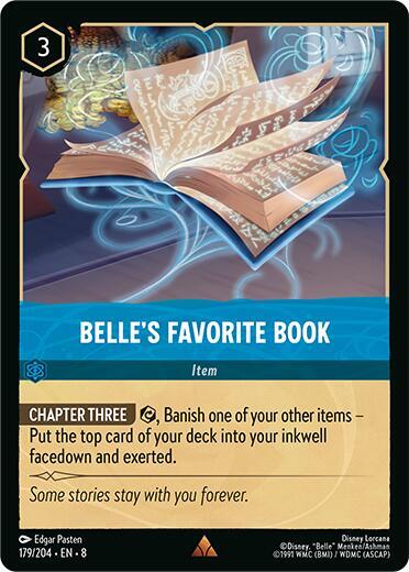 Belle's Favorite Book - Cold Foil (Reign of Jafar)(8-179/204)(R)