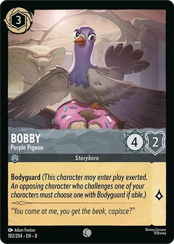 Bobby - Purple Pigeon - Cold Foil (Reign of Jafar)(8-182/204)(C)