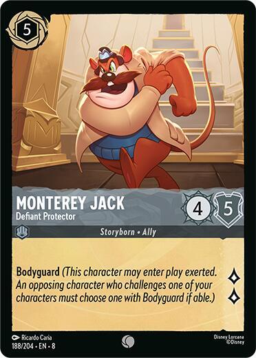 Monterey Jack - Defiant Protector (Reign of Jafar)(8-188/204)(C)