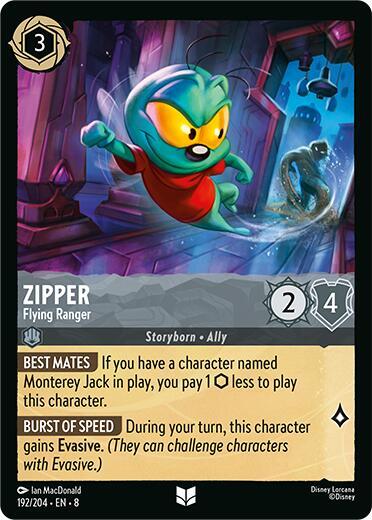 Zipper - Flying Ranger (Reign of Jafar)(8-192/204)(U)