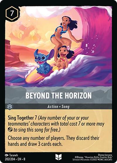 Beyond the Horizon - Cold Foil (Reign of Jafar)(8-202/204)(U)